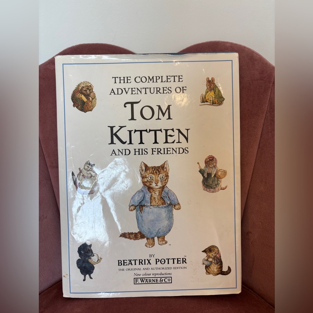 Vintage 1993: 'The Complete Adventures of Tom Kitten and His Friends' Book